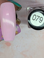 079 Vintage Blush vernis à stamping - Ongles Elaine Lemay