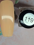 119 Peach vernis à stamping - Ongles Elaine Lemay
