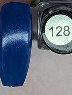 128 Royal Dazzle vernis à stamping - Ongles Elaine Lemay