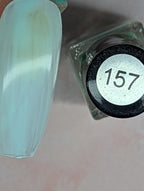 157 Mint vernis Ă stamping - Ongles Elaine Lemay