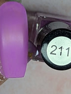 211 Purple Dino vernis à stamping - Ongles Elaine Lemay