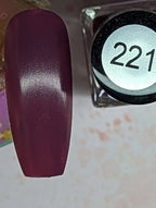 221 Mulberry Magic vernis à stamping - Ongles Elaine Lemay