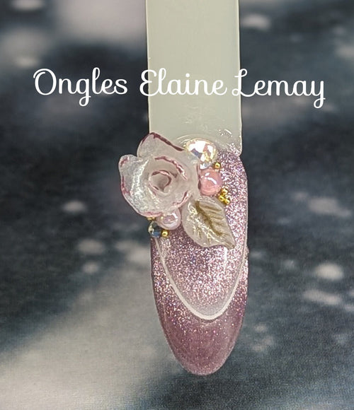 3D Sculpting Pearl Gel - Ongles Elaine Lemay