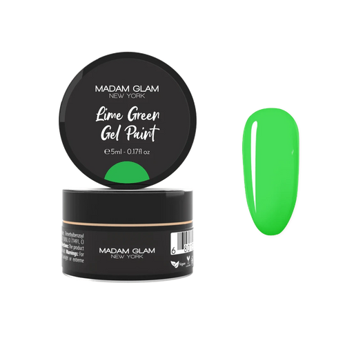 Lime Green Gel paint