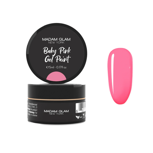 Baby Pink Gel paint