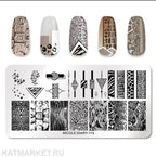 Plaque de stamping Nicole Diary #113