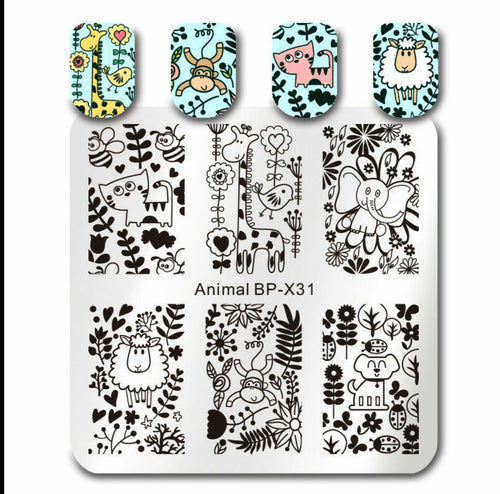 Plaque de stamping petite BP-X31