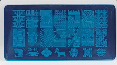 Plaque Stamping #OM-B11
