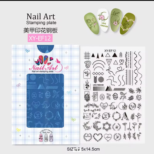 Plaque de stamping XY-EF12