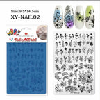 Plaque de stamping XY-NAIL02
