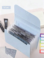 Album pour plaque à Stamping Bleu