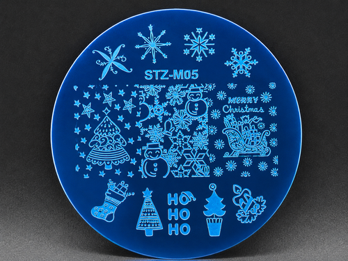 Plaque de stamping Noël STZ M05