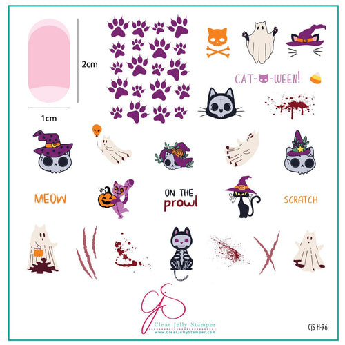 CJS-H-96 Cat-O-Ween - Ongles Elaine Lemay