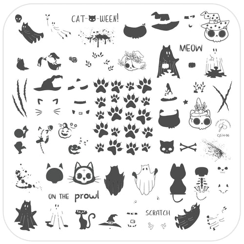 CJS-H-96 Cat-O-Ween - Ongles Elaine Lemay