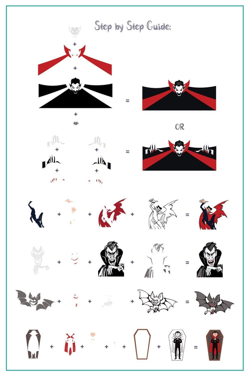 CJS-H-97 Creatures of the night - Ongles Elaine Lemay