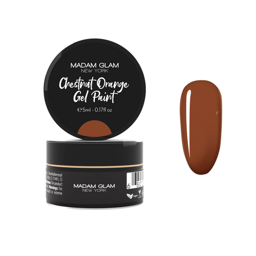 Chestnut Orange Gel Paint