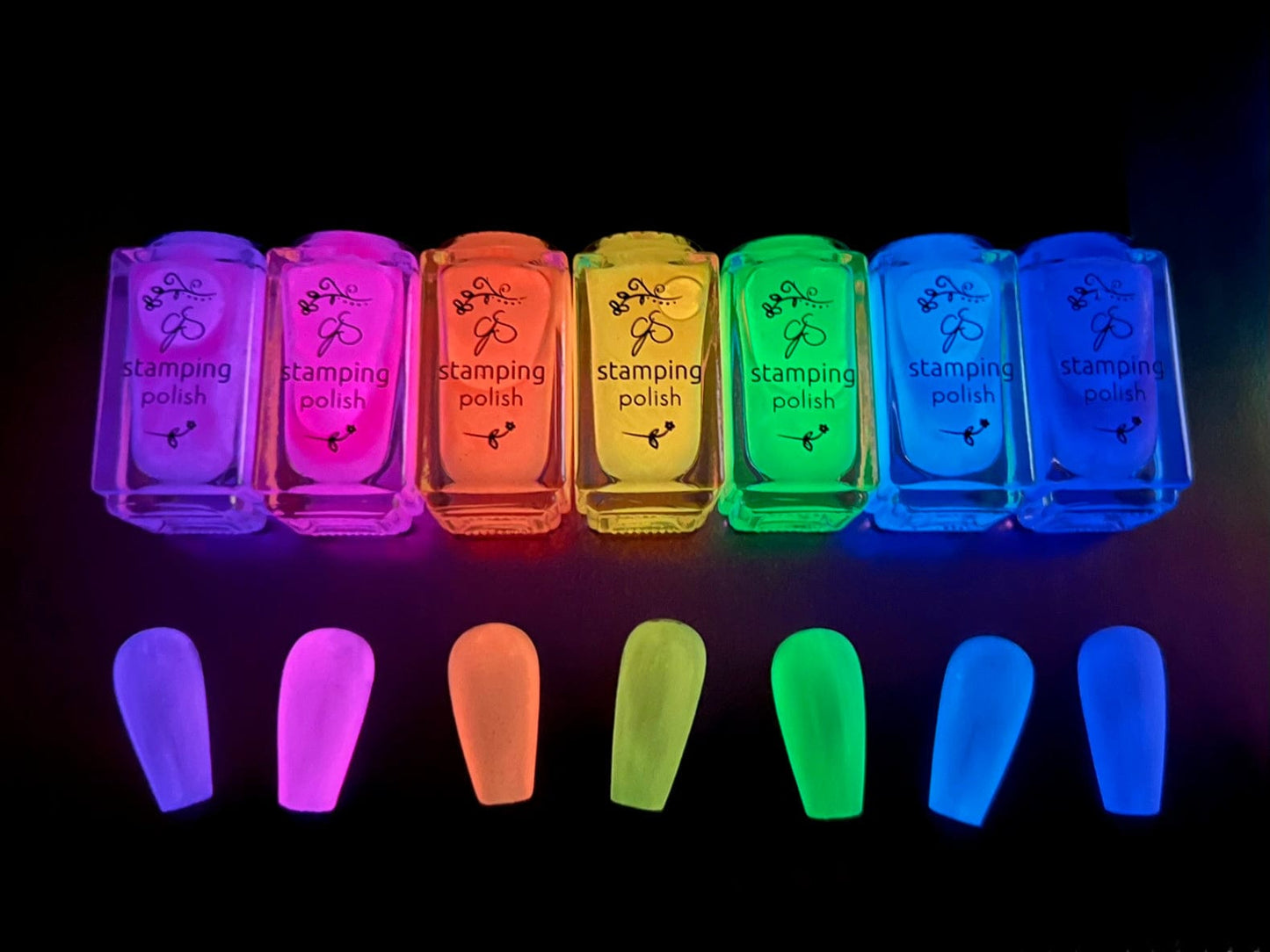 Kit de vernis à stamping Glow de couleur