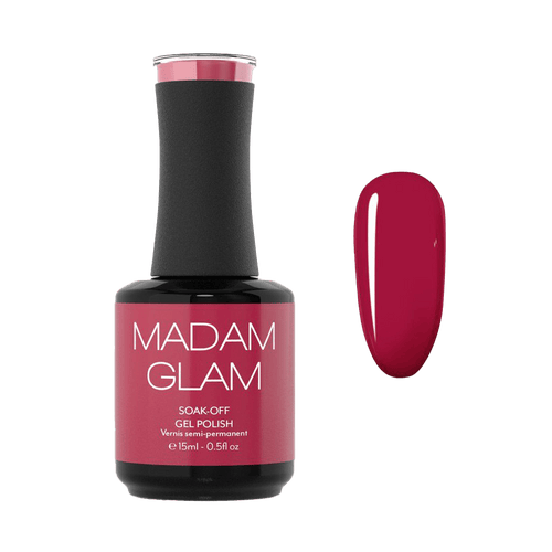 Raspberry Explosion - Ongles Elaine Lemay