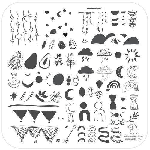 CJS-LC-79 Sun Bloom - Ongles Elaine Lemay