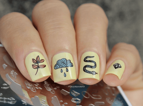 CJS-LC-79 Sun Bloom - Ongles Elaine Lemay