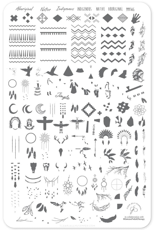 CJS-LC-06 Idle no more by Anita Angel - Ongles Elaine Lemay