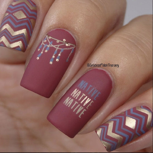 CJS-LC-06 Idle no more by Anita Angel - Ongles Elaine Lemay