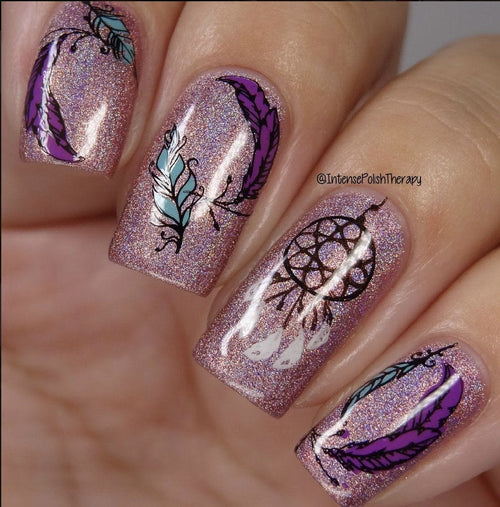 CJS-LC-06 Idle no more by Anita Angel - Ongles Elaine Lemay