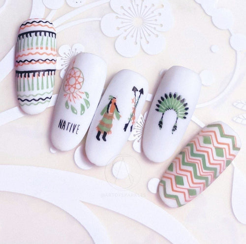 CJS-LC-06 Idle no more by Anita Angel - Ongles Elaine Lemay