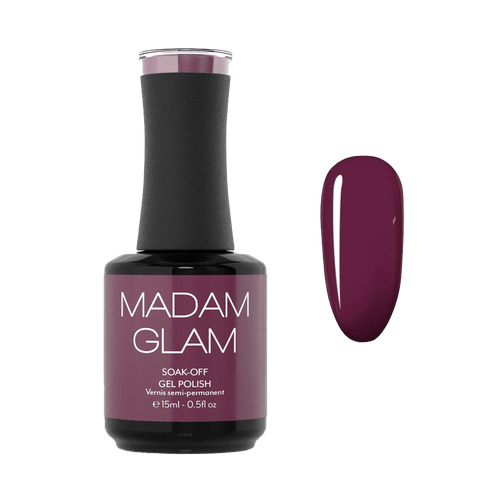 Plum Addict - Ongles Elaine Lemay