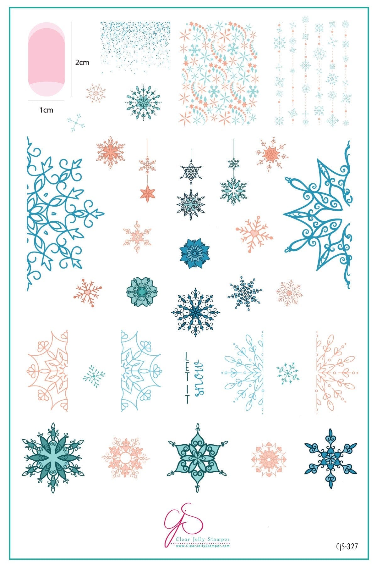 CJS-327 Frozen Lace