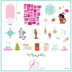 CJS-C-76 A very PinUp Christmas - Ongles Elaine Lemay