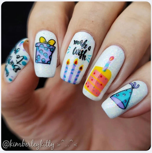 CJS-H-34 Party Time - Ongles Elaine Lemay