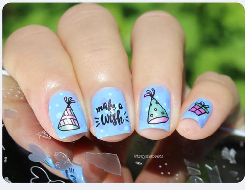 CJS-H-34 Party Time - Ongles Elaine Lemay