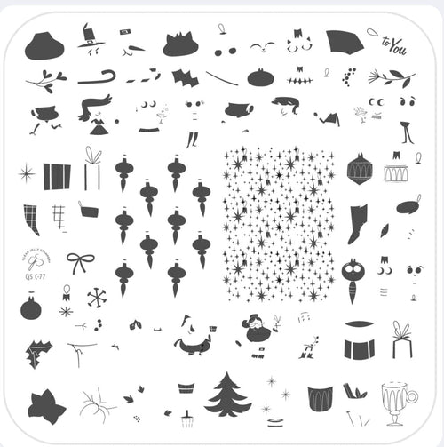 CJS-C-77 Christmas Future - Ongles Elaine Lemay