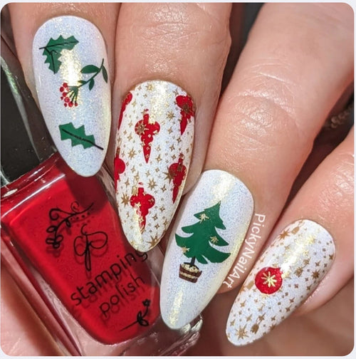 CJS-C-77 Christmas Future - Ongles Elaine Lemay