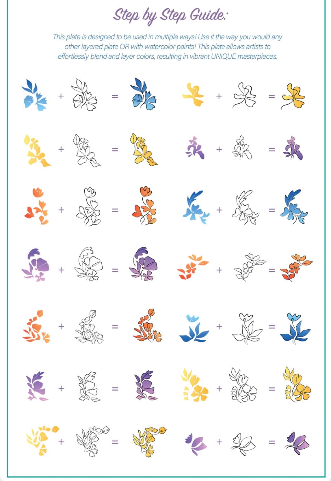 CJS-332 Coloring Book Floral