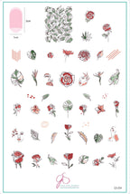 CJS-334 Artsy Line Art - Ongles Elaine Lemay