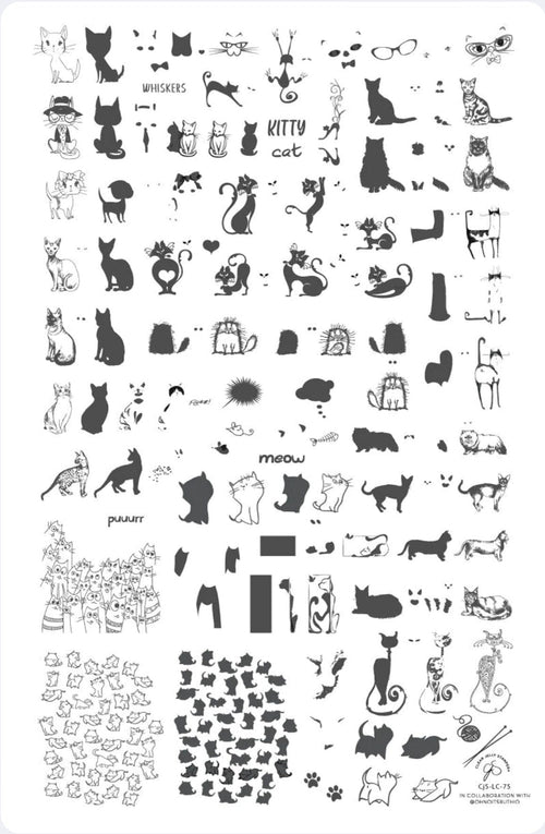 CJS-LC-75 Purrr-fect - Ongles Elaine Lemay