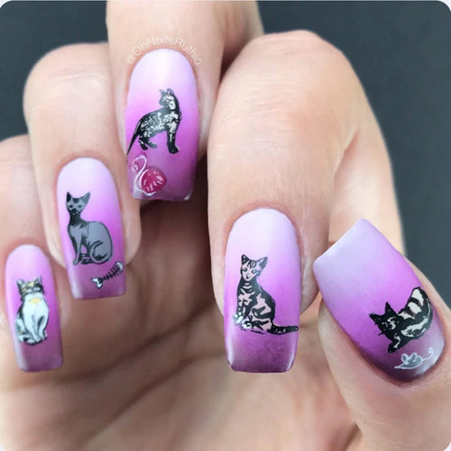 CJS-LC-75 Purrr-fect - Ongles Elaine Lemay