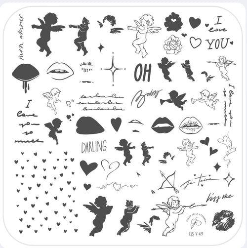 CJS-V-49 Oh Darling - Ongles Elaine Lemay