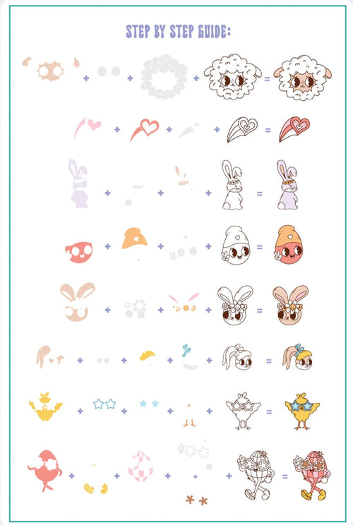 CJS-H-107 Easter Groovinâ - Ongles Elaine Lemay