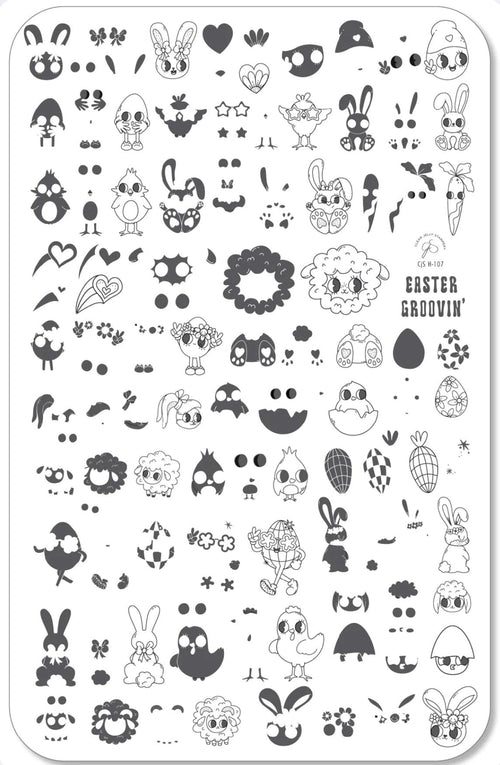 CJS-H-107 Easter Groovinâ - Ongles Elaine Lemay