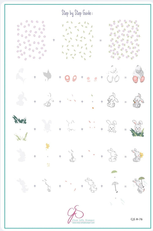 CJS-H-76 Fuzzy Easter - Ongles Elaine Lemay