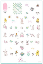 CJS-H-89 Bunny & Friends - Ongles Elaine Lemay