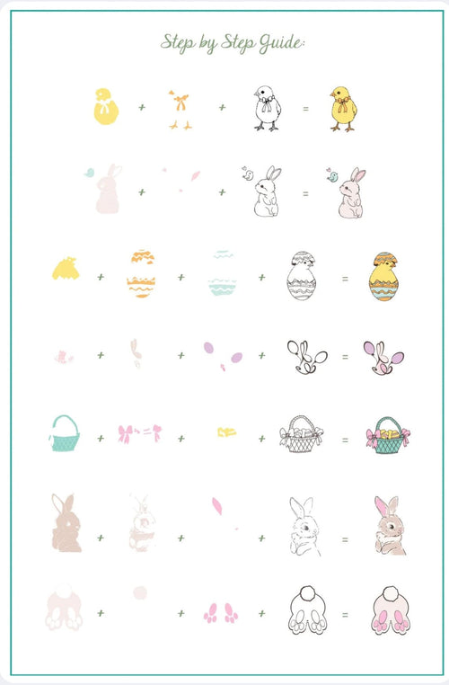 CJS-H-89 Bunny & Friends - Ongles Elaine Lemay