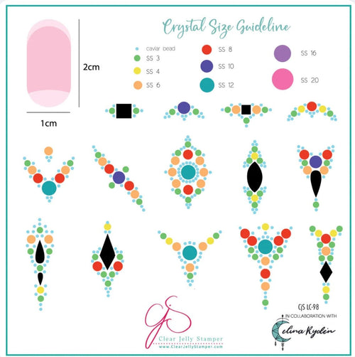CJS-LC-98 Célina Ryden Crystal Application - Ongles Elaine Lemay