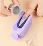 Bac récupérateur de poudre - Ongles Elaine Lemay