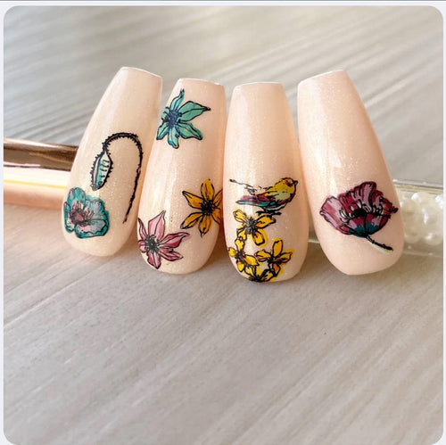 CJS-239 Sweet Tweet - Ongles Elaine Lemay