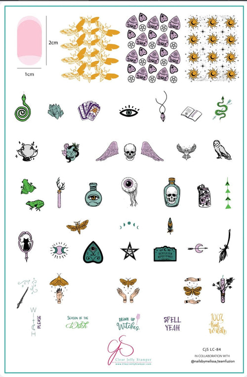 CJS-LC-84 Spell Yeah - Ongles Elaine Lemay