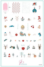 CJS-LE-07 Frosty’s Winter Wonderland - Ongles Elaine Lemay